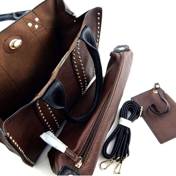 ⭐️Host Pick⭐️3 N 1 Chic Studded Handbag - Picture 9 of 12